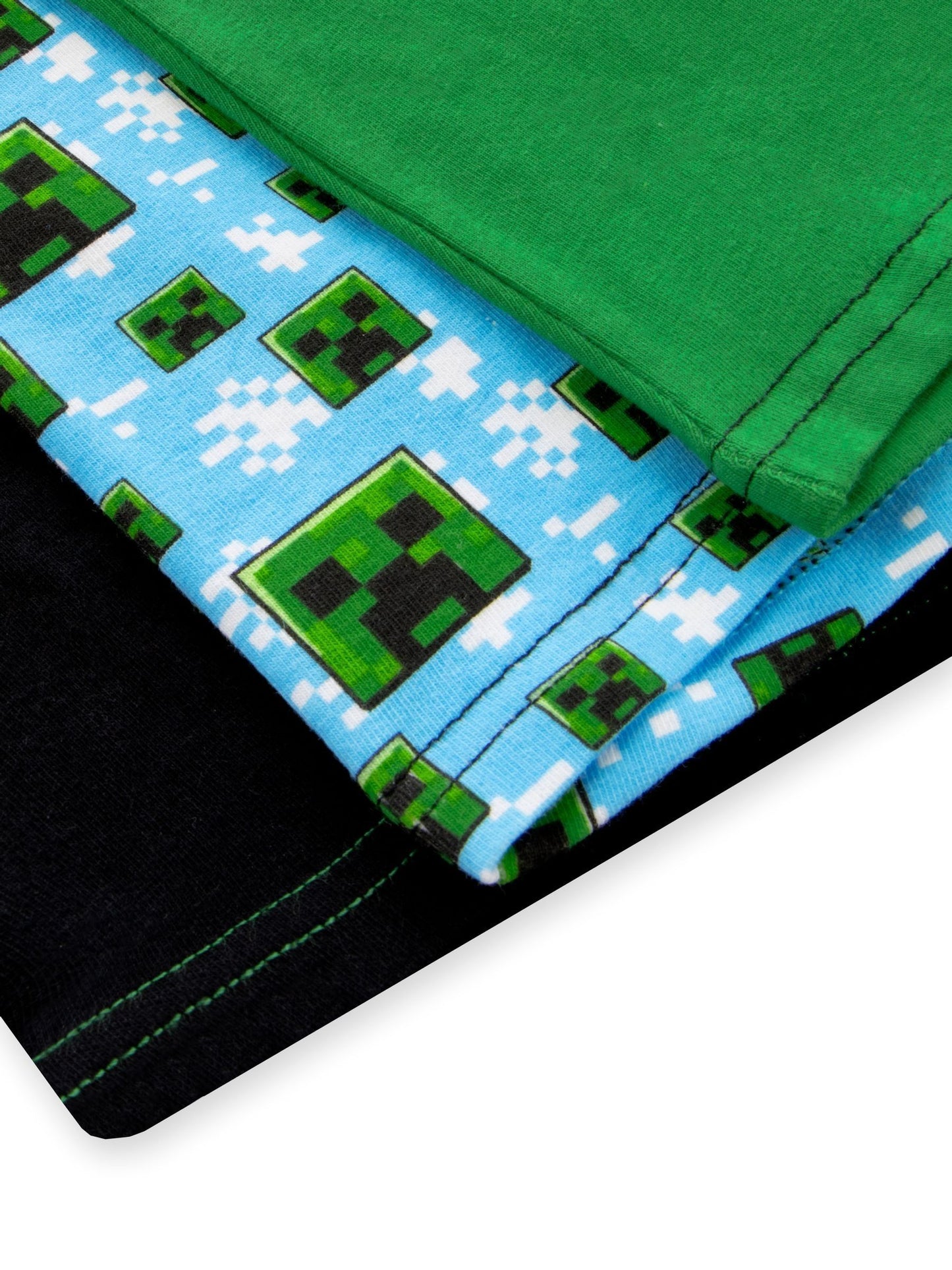 Dsiney Kidz - Character Green Minecraft Creeper Briefs Underwear 3 Pack image 6