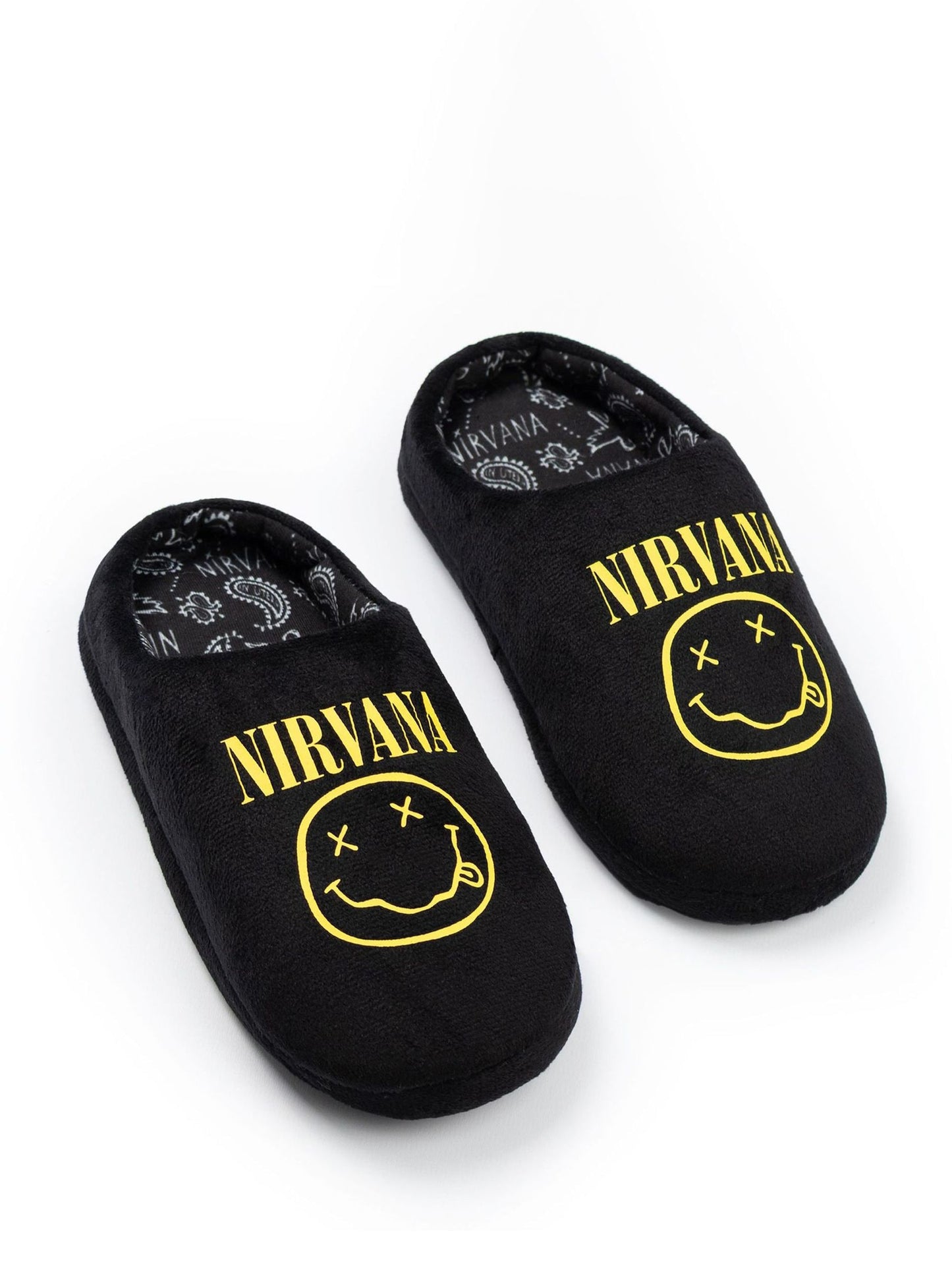 Dsiney Kidz - Vanilla Underground Black Nirvana Mule Slippers image 1
