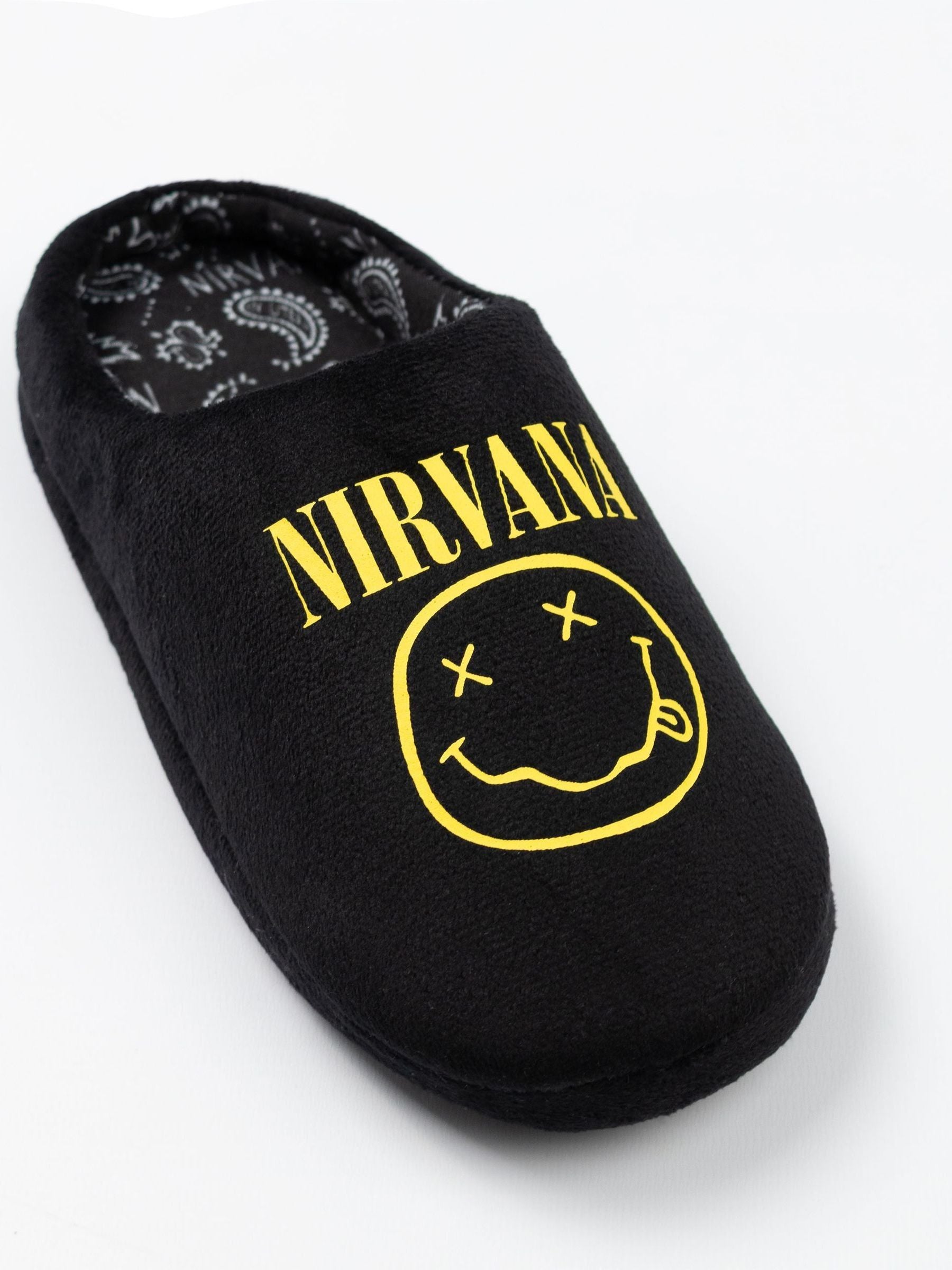 Dsiney Kidz - Vanilla Underground Black Nirvana Mule Slippers image 4