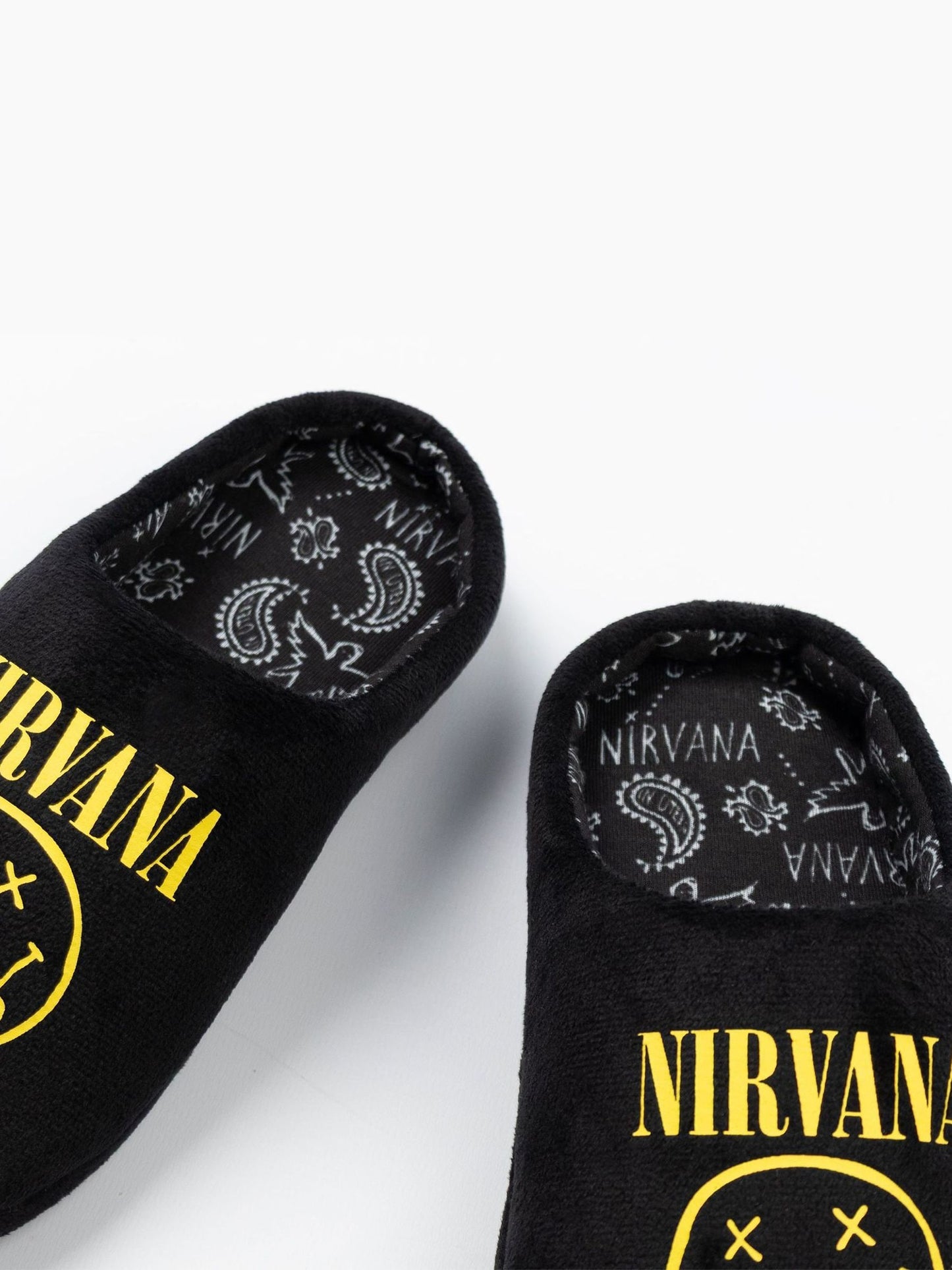 Dsiney Kidz - Vanilla Underground Black Nirvana Mule Slippers image 6