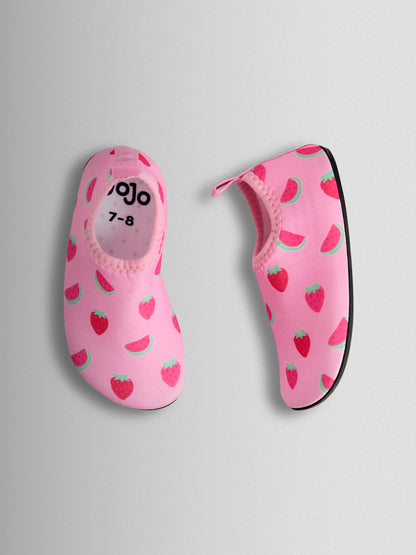 JoJo Maman Bébé Pink Strawberry Water Shoes image 3