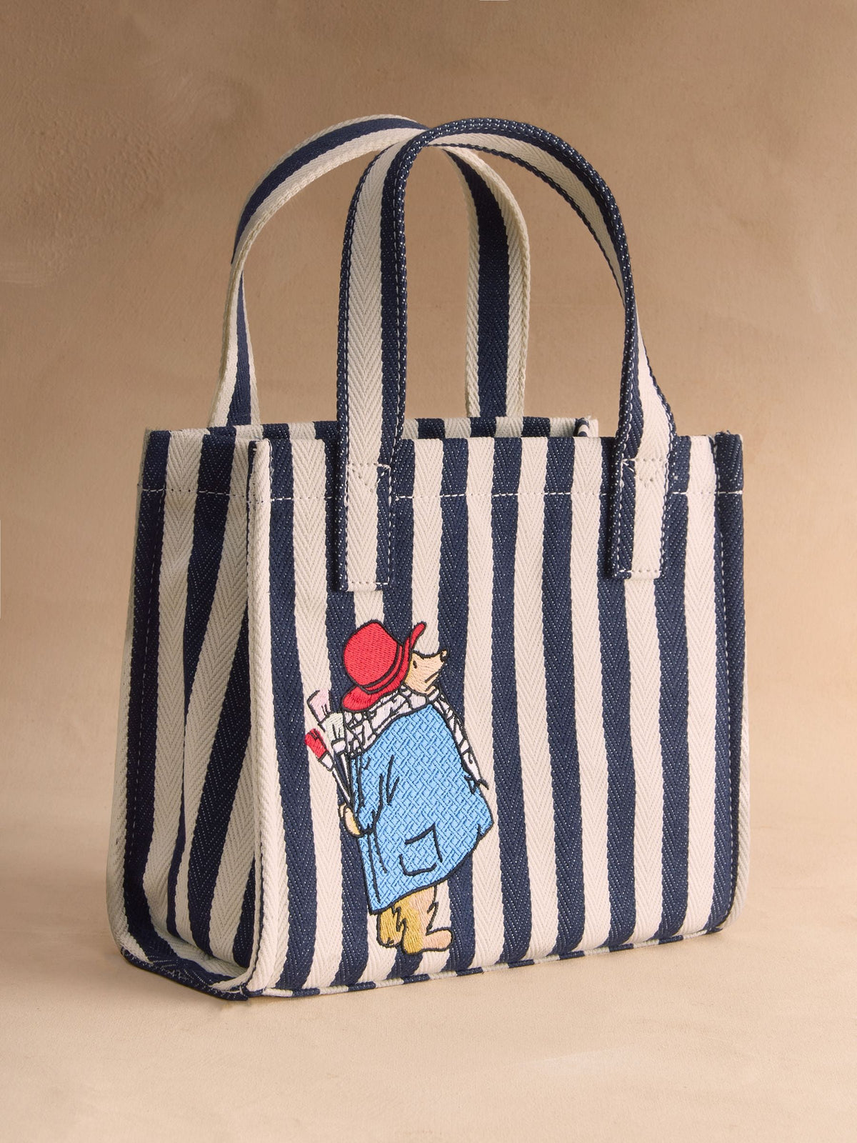 Cath Kidston Navy Paddington Stripe Small Book Bag - image 6