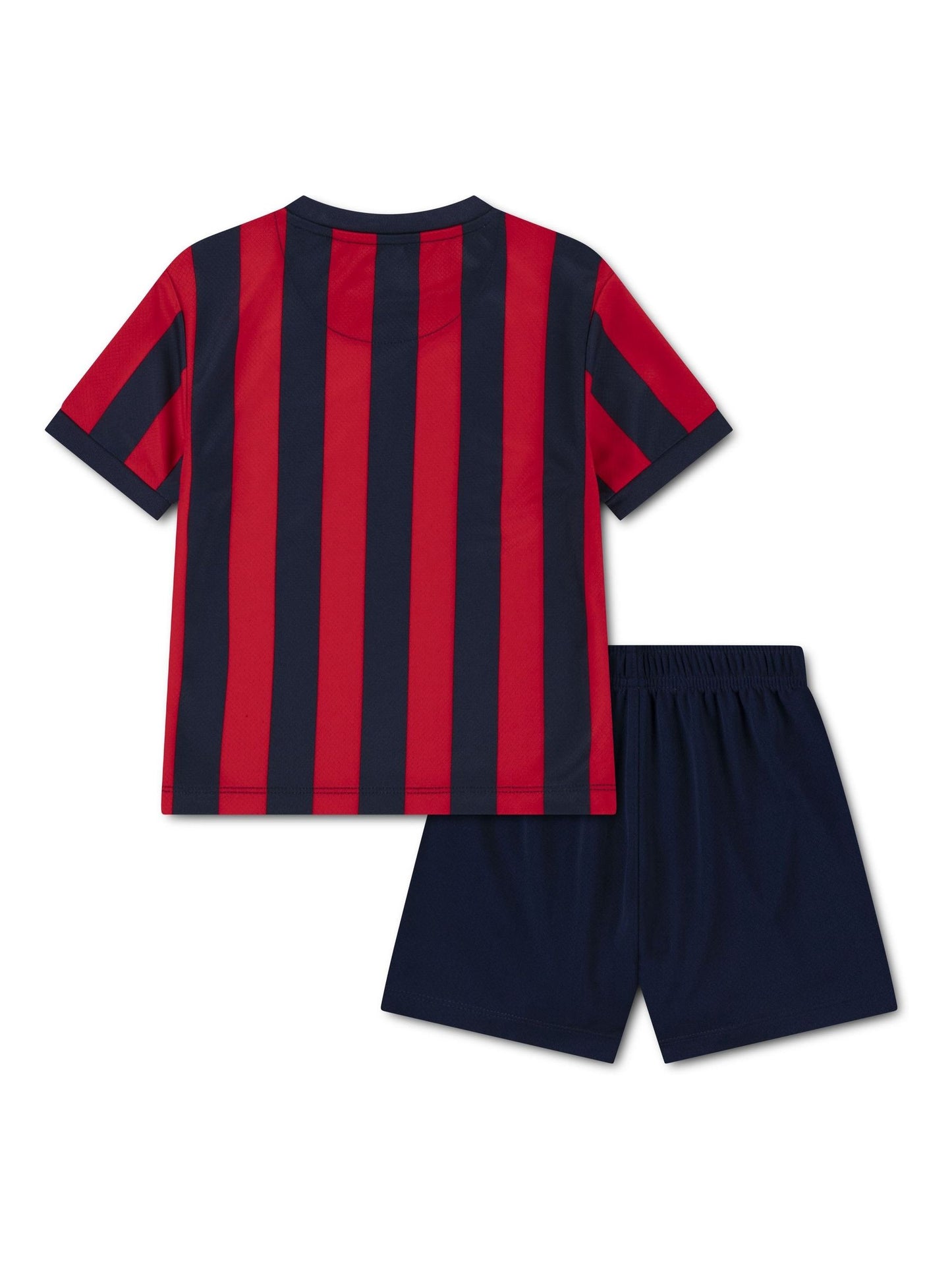 Nike Red Little Goal Mode T-Shirt And Shorts Set image 2