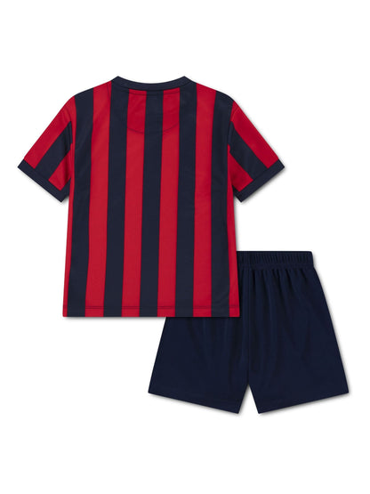 Nike Red Little Goal Mode T-Shirt And Shorts Set image 2