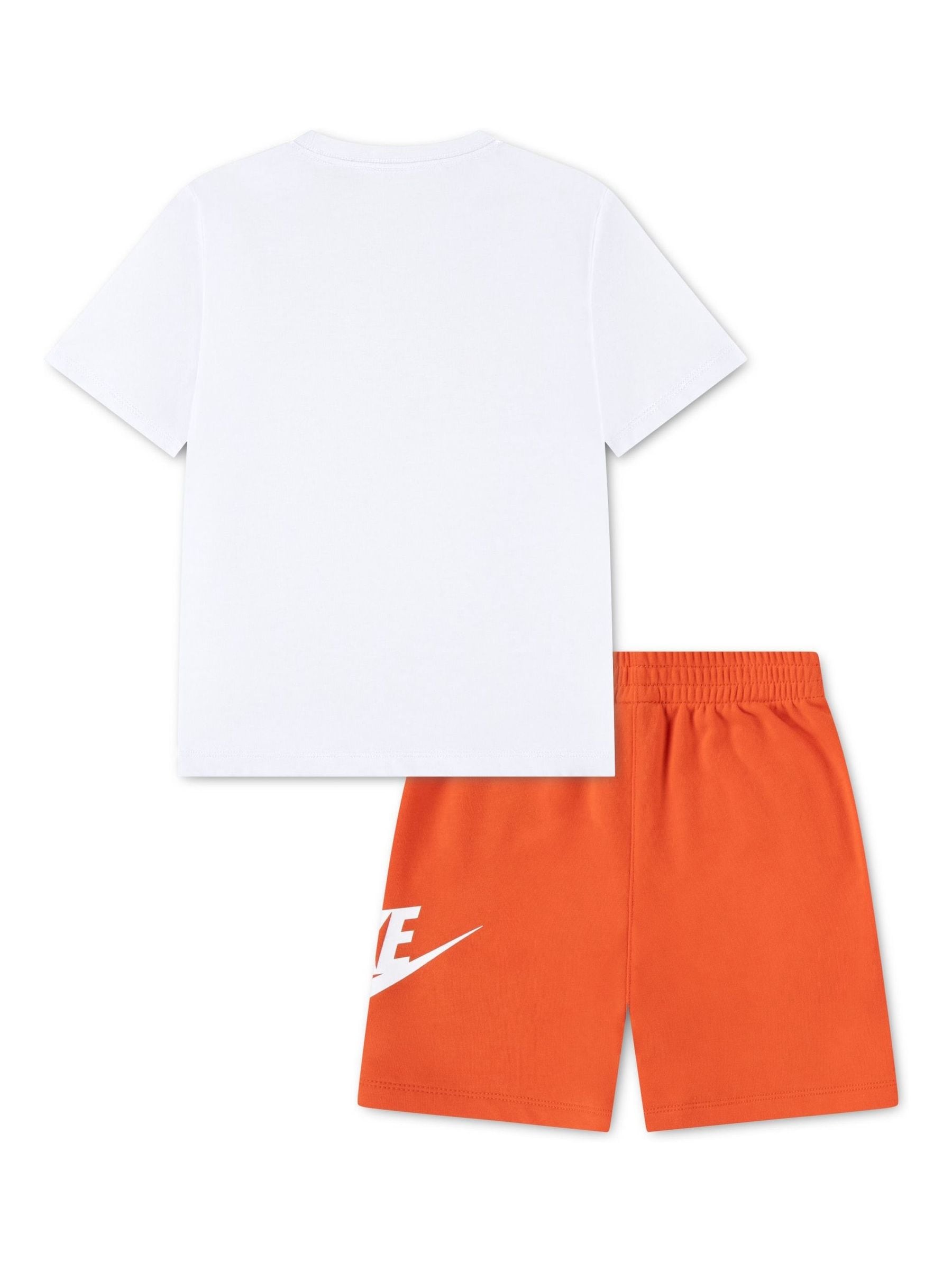 Dsiney Kidz - Nike Orange Club T-Shirt and Shorts Set image 2