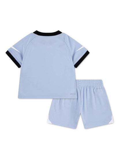 Nike Blue Swoosh Love T-Shirt And Shorts Set image 2