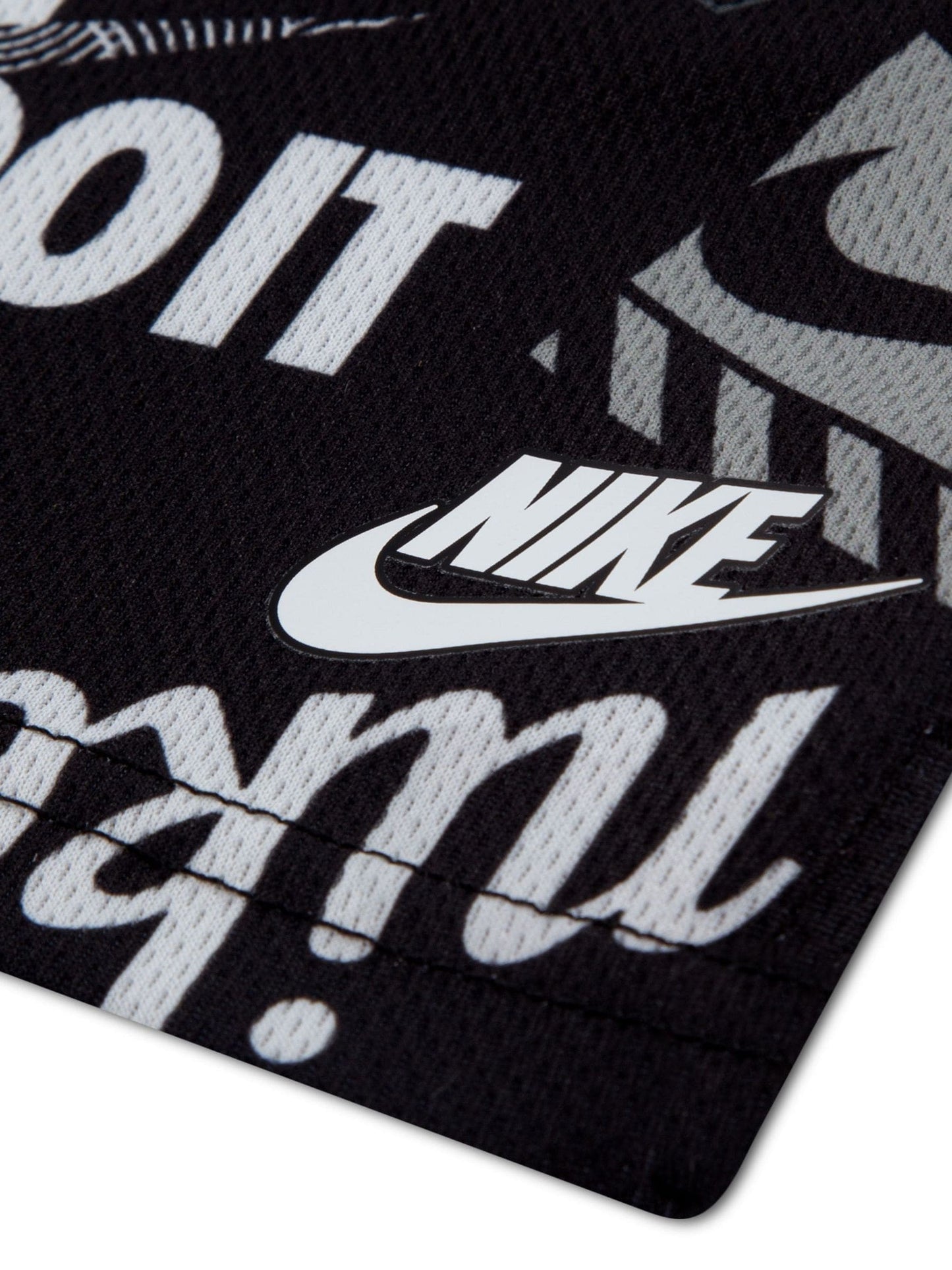 Nike Black T-Shirt and Printed Shorts Set image 4