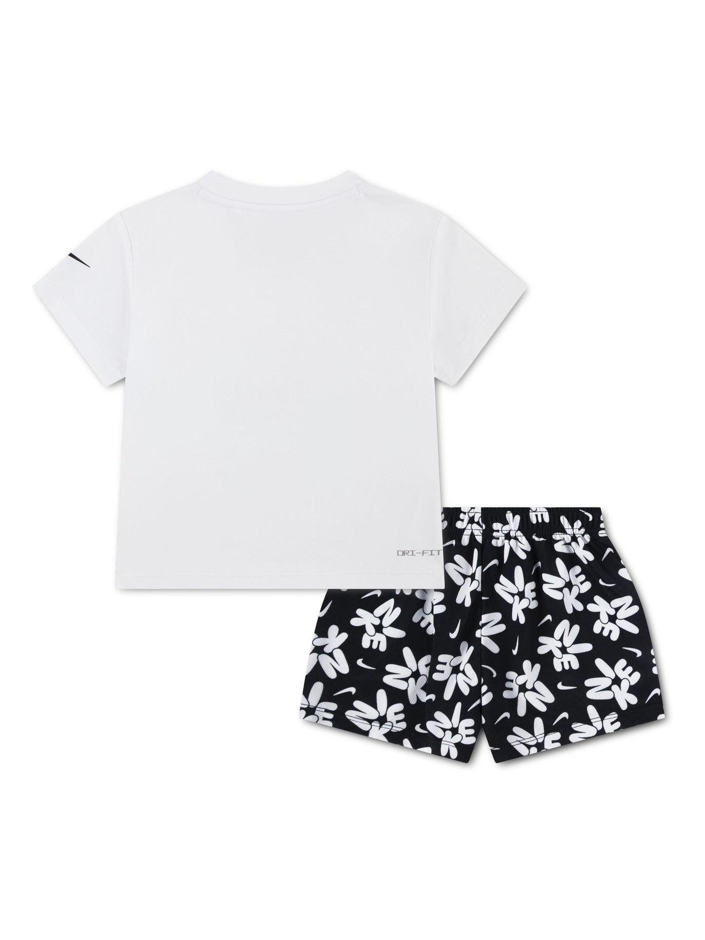 Nike Black Little Kids Bold Play Graphic T-Shirt and Shorts Set image 2