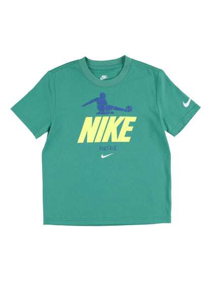 Nike Green Football Graphic T-Shirt image 1
