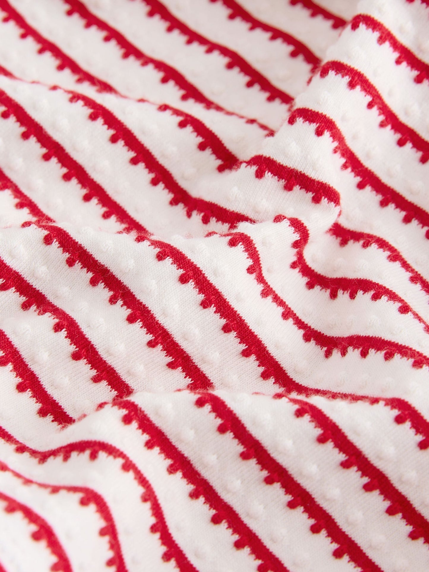 Red Textured Jersey Dress (3mths-7yrs) image 7