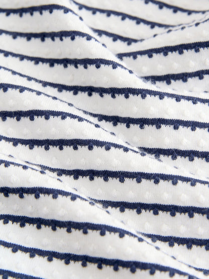 Monochrome Bow Collar Dress (3mths-7yrs) image 7
