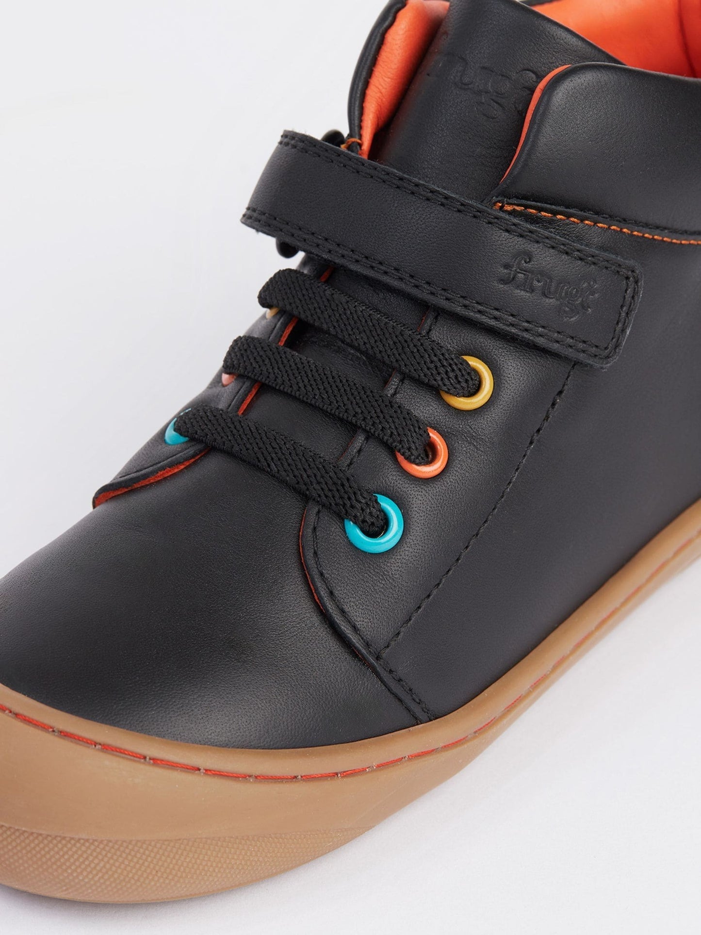 Frugi Black Cape Stretch Lace Boots image 5