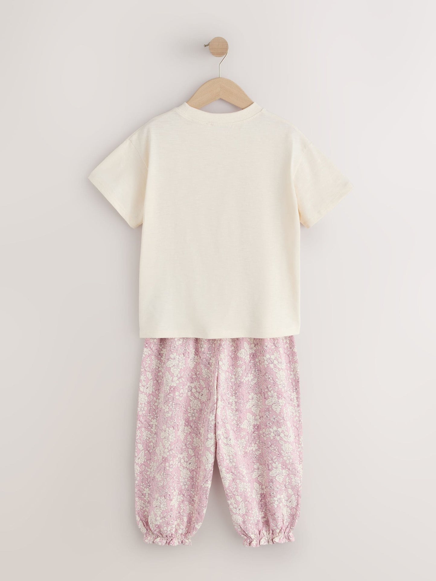 Pink/Blue Top & Trousers Set 2 Pack (3mths-7yrs) image 9