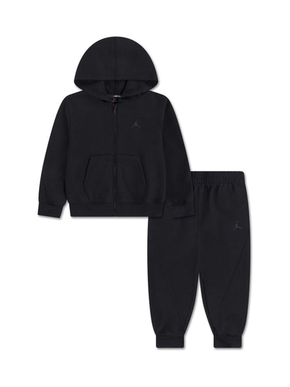 Jordan Black Michael Core Full Zip Pull Over Tracksuit image 1