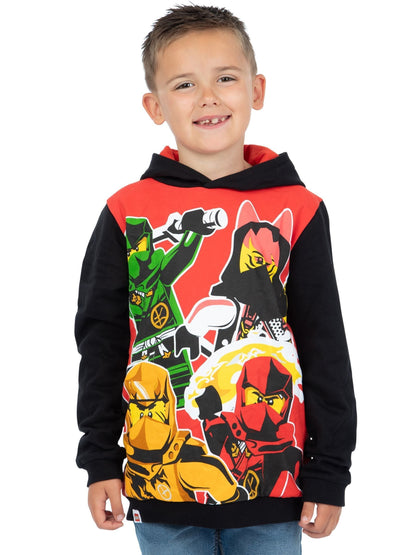Dsiney Kidz - Character Red Lego Ninjago Kai Sora And Lloyd Hoodie image 1