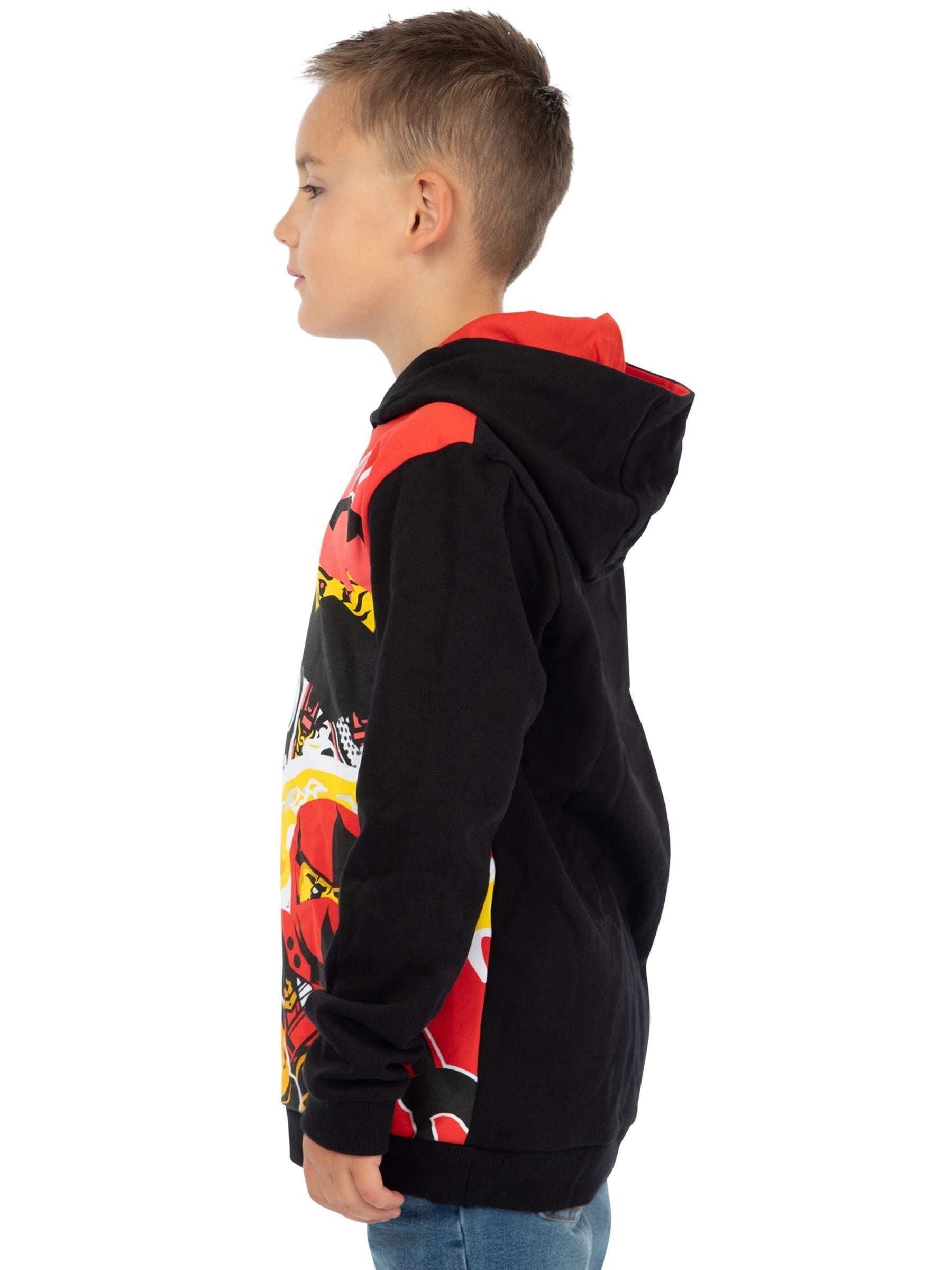 Dsiney Kidz - Character Red Lego Ninjago Kai Sora And Lloyd Hoodie image 3