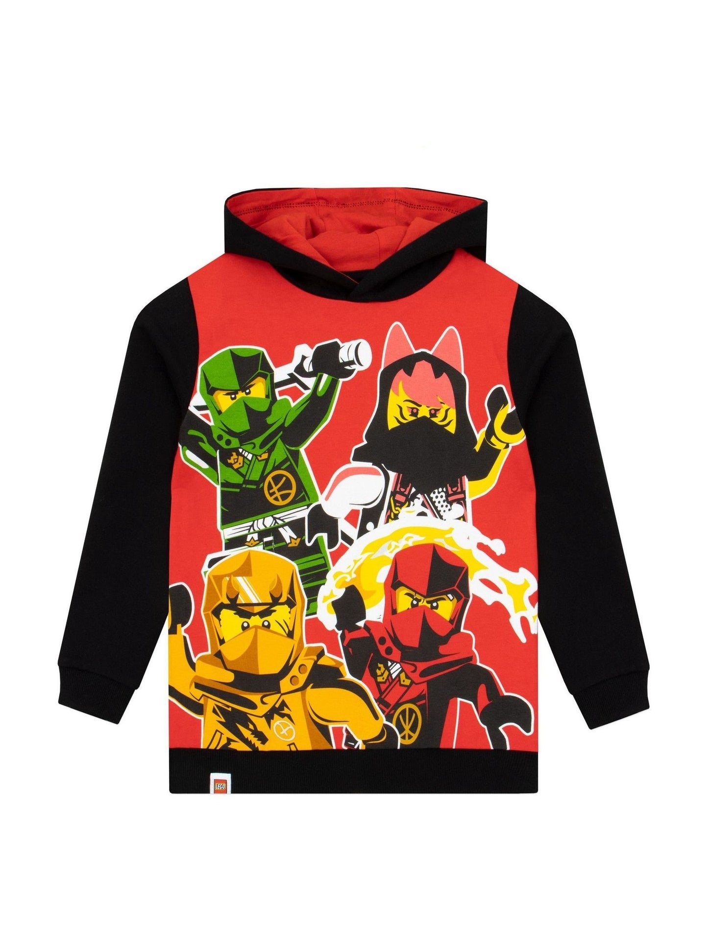 Dsiney Kidz - Character Red Lego Ninjago Kai Sora And Lloyd Hoodie image 6
