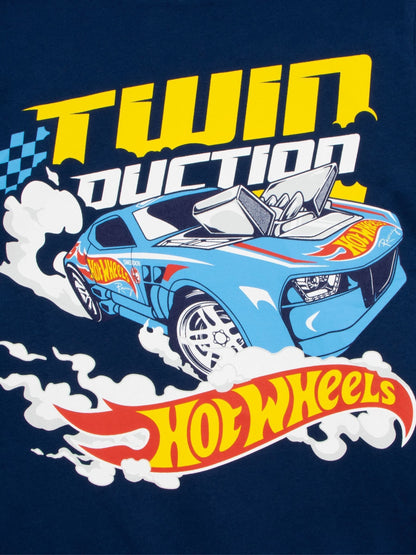 Dsiney Kidz - Character Blue Hot Wheels Race Car Hoodie image 2