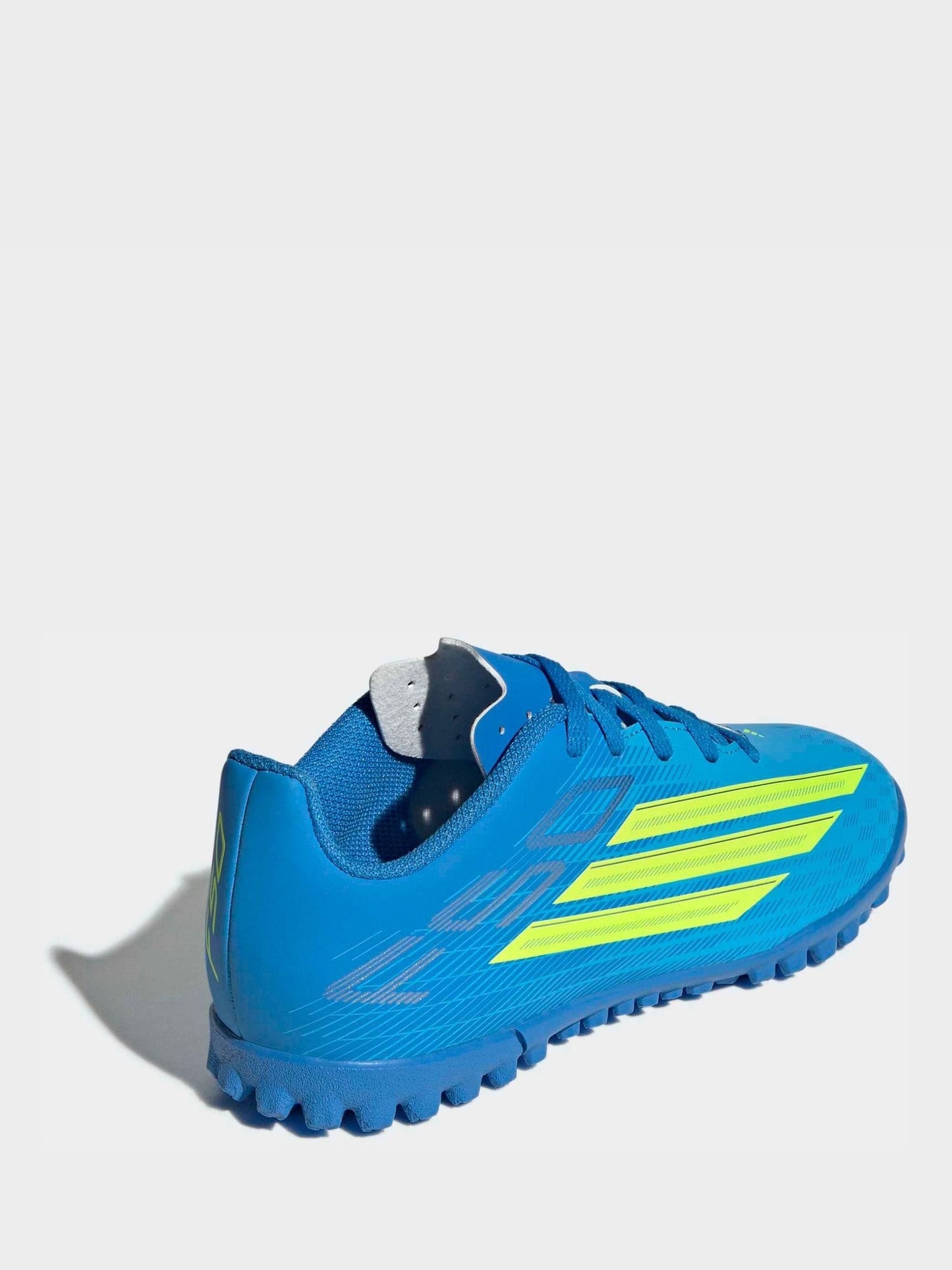 adidas Bright Blue Kids F50 Club Turf Football Trainers image 2