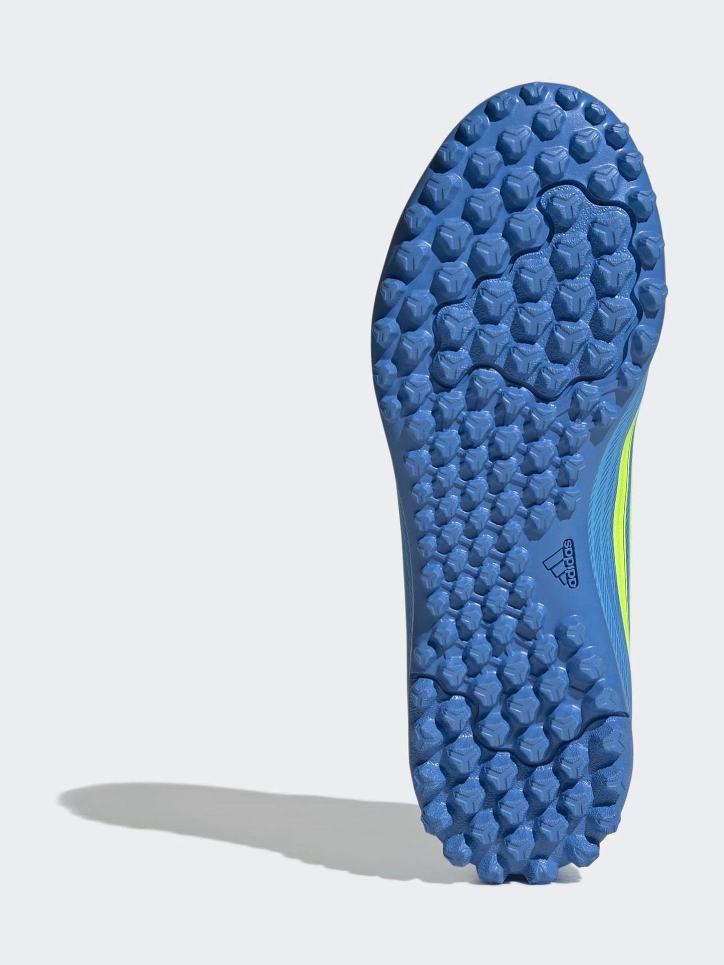 adidas Bright Blue Kids F50 Club Turf Football Trainers image 8