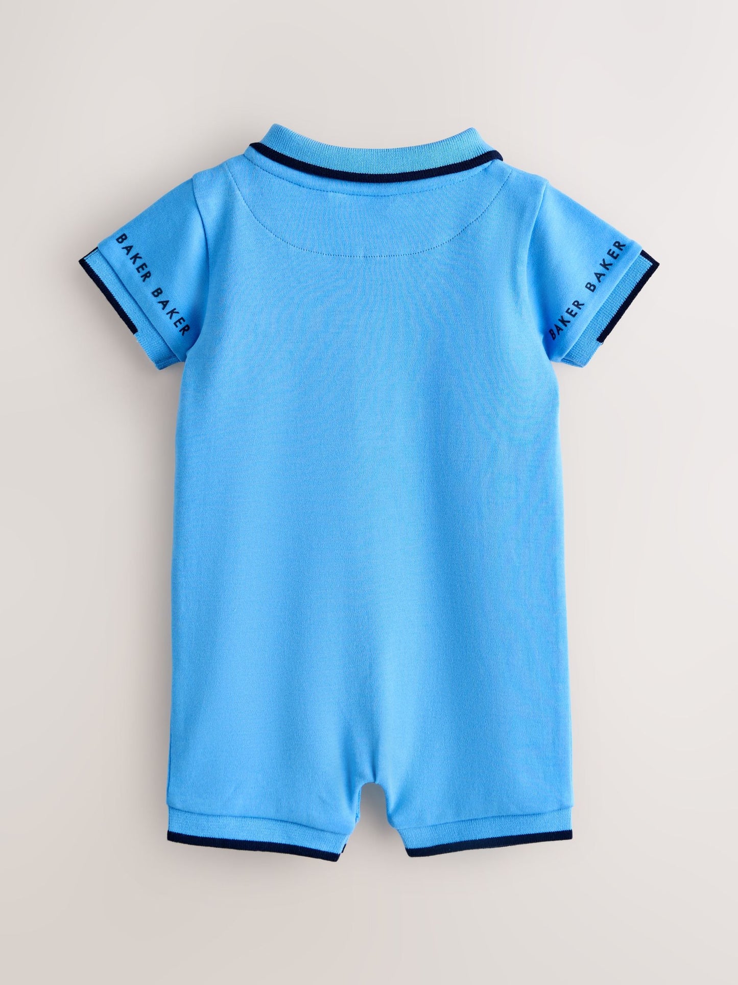 Baker by Ted Baker Blue Romper and Hat Set image 3