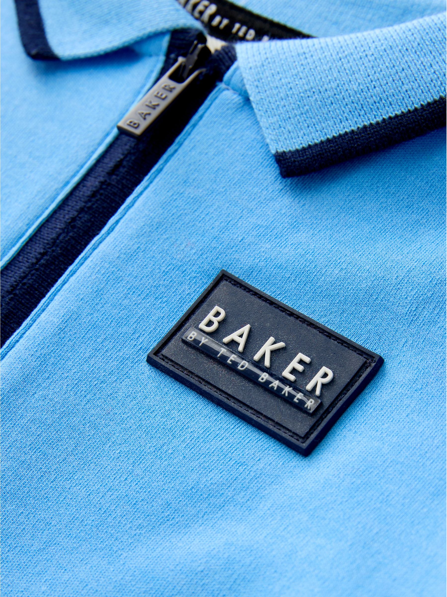 Baker by Ted Baker Blue Romper and Hat Set image 4