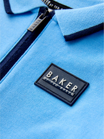Baker by Ted Baker Blue Romper and Hat Set image 4