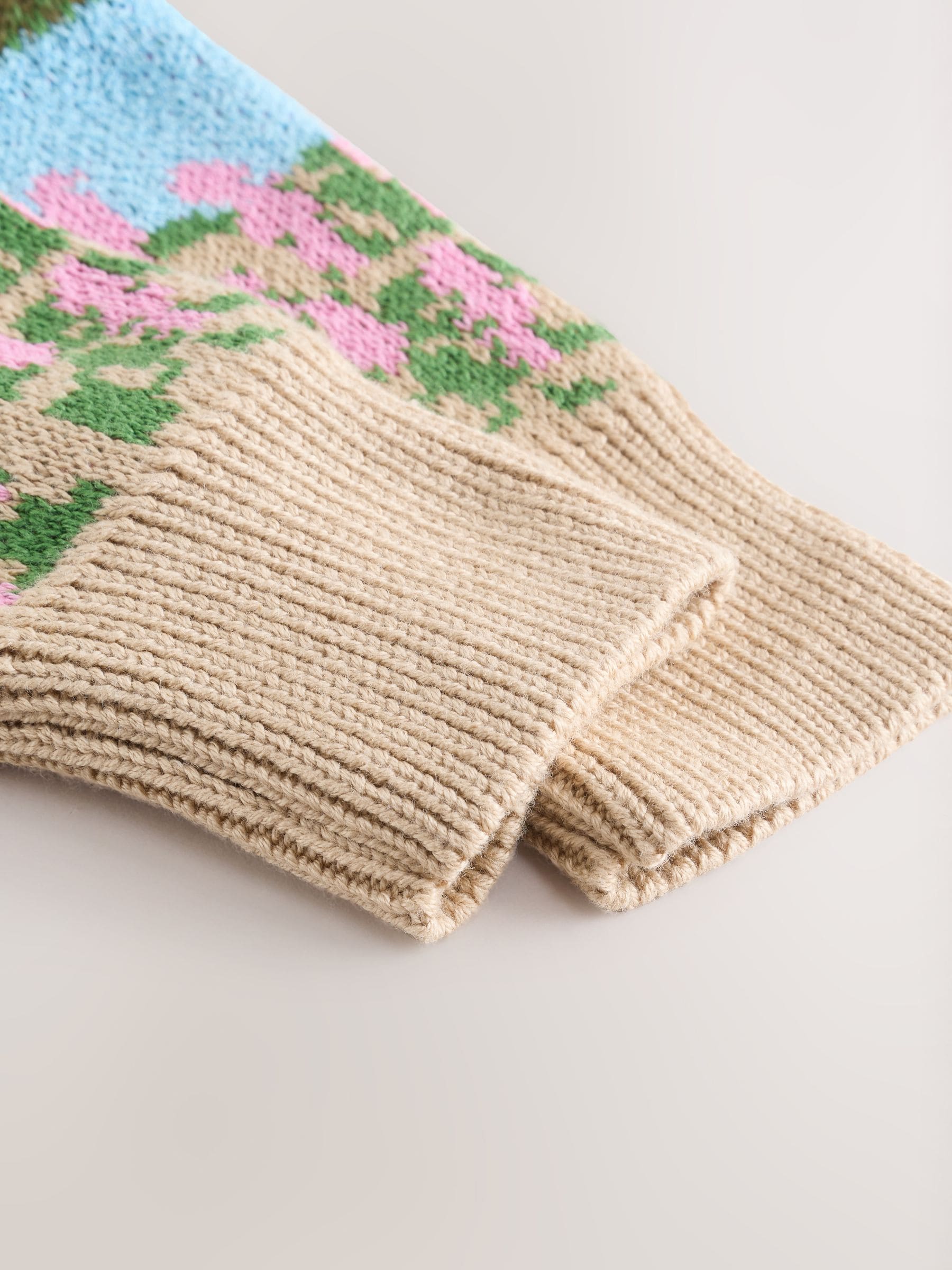Dsiney Kidz - Sheep Farm Scene Cardigan (3-16yrs) image 4