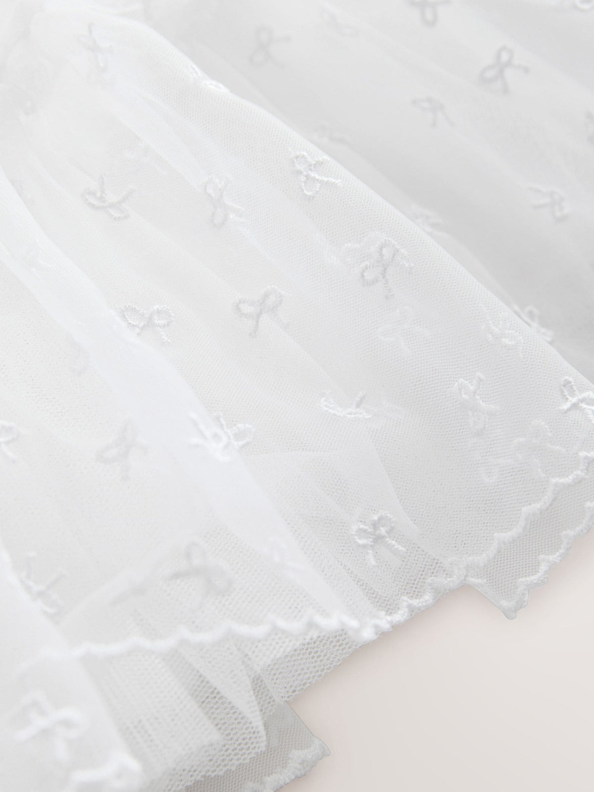 Dsiney Kidz - White Bow Mesh Baby Dress (0mths-2yrs) image 5