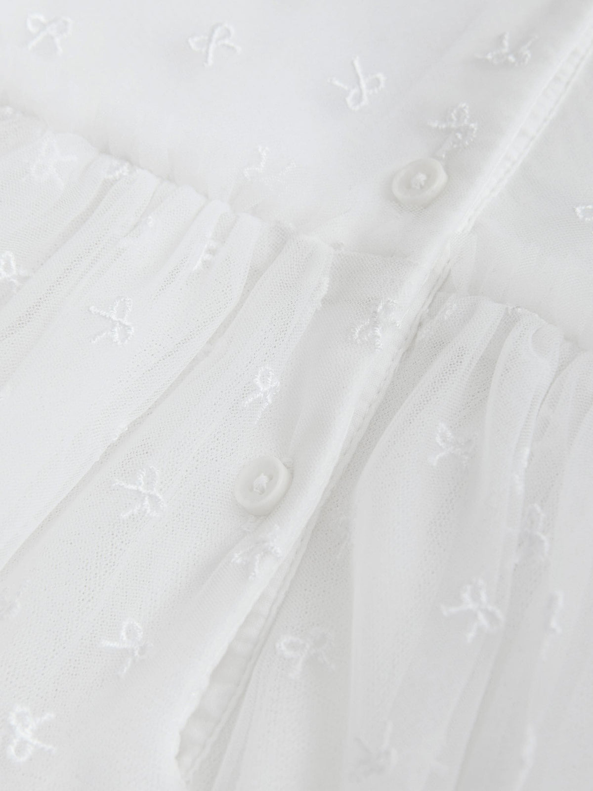 Dsiney Kidz - White Bow Mesh Baby Dress (0mths-2yrs) image 6