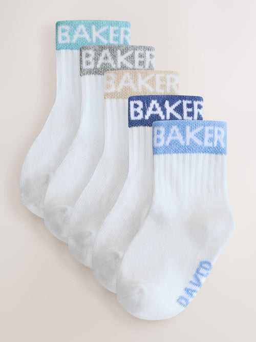 Baker by Ted Baker Baby Socks 5 Pack image 1
