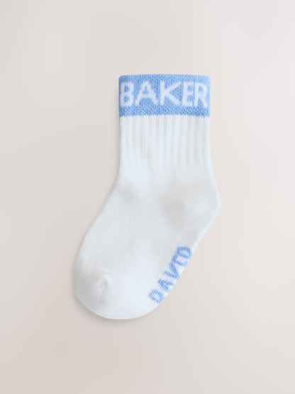 Baker by Ted Baker Baby Socks 5 Pack image 2