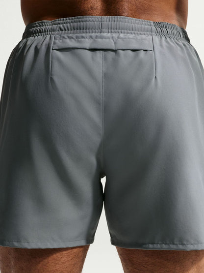 Dsiney Kidz - Nike Smoke Grey Miler Dri-FIT 5 inch Brief-Lined Running Shorts image 4