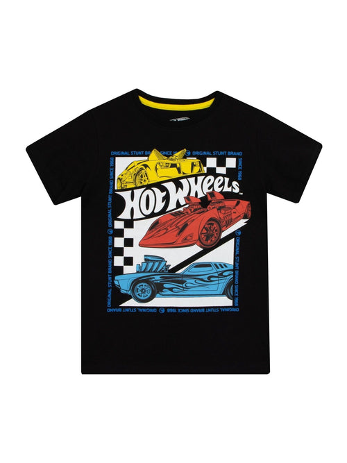 Character Black Hot Wheels T-Shirt Since 1968 image 1