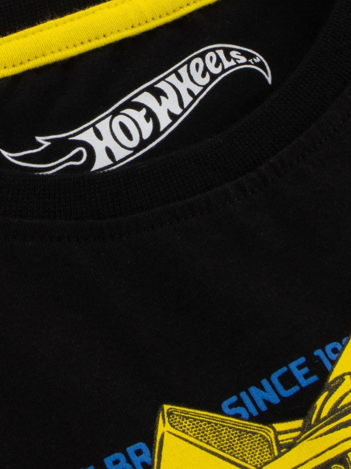 Character Black Hot Wheels T-Shirt Since 1968 image 3