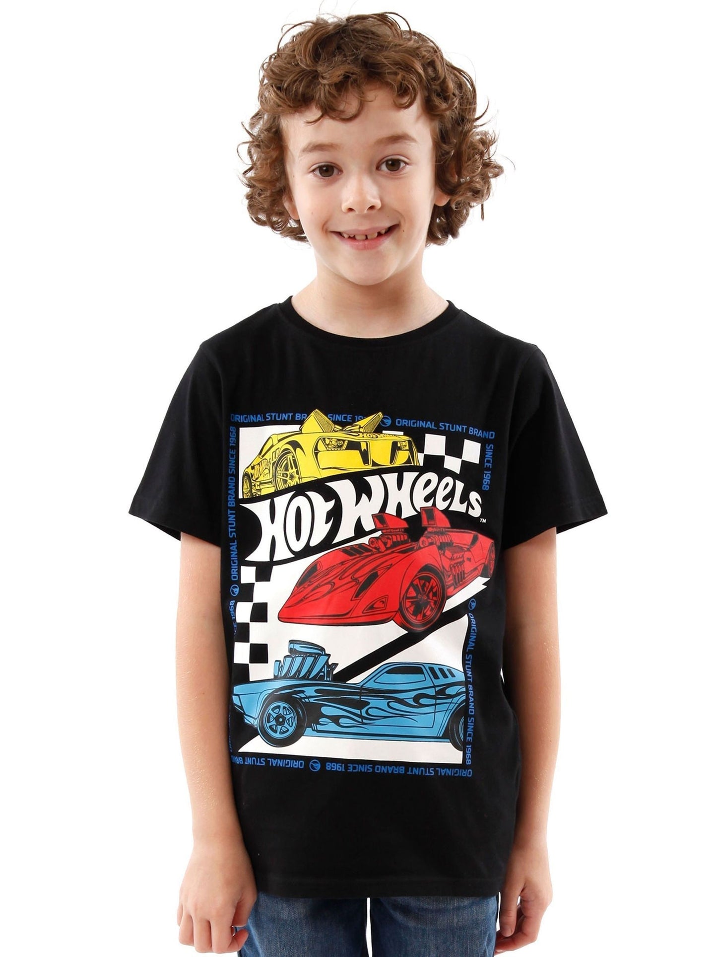 Character Black Hot Wheels T-Shirt Since 1968 image 6