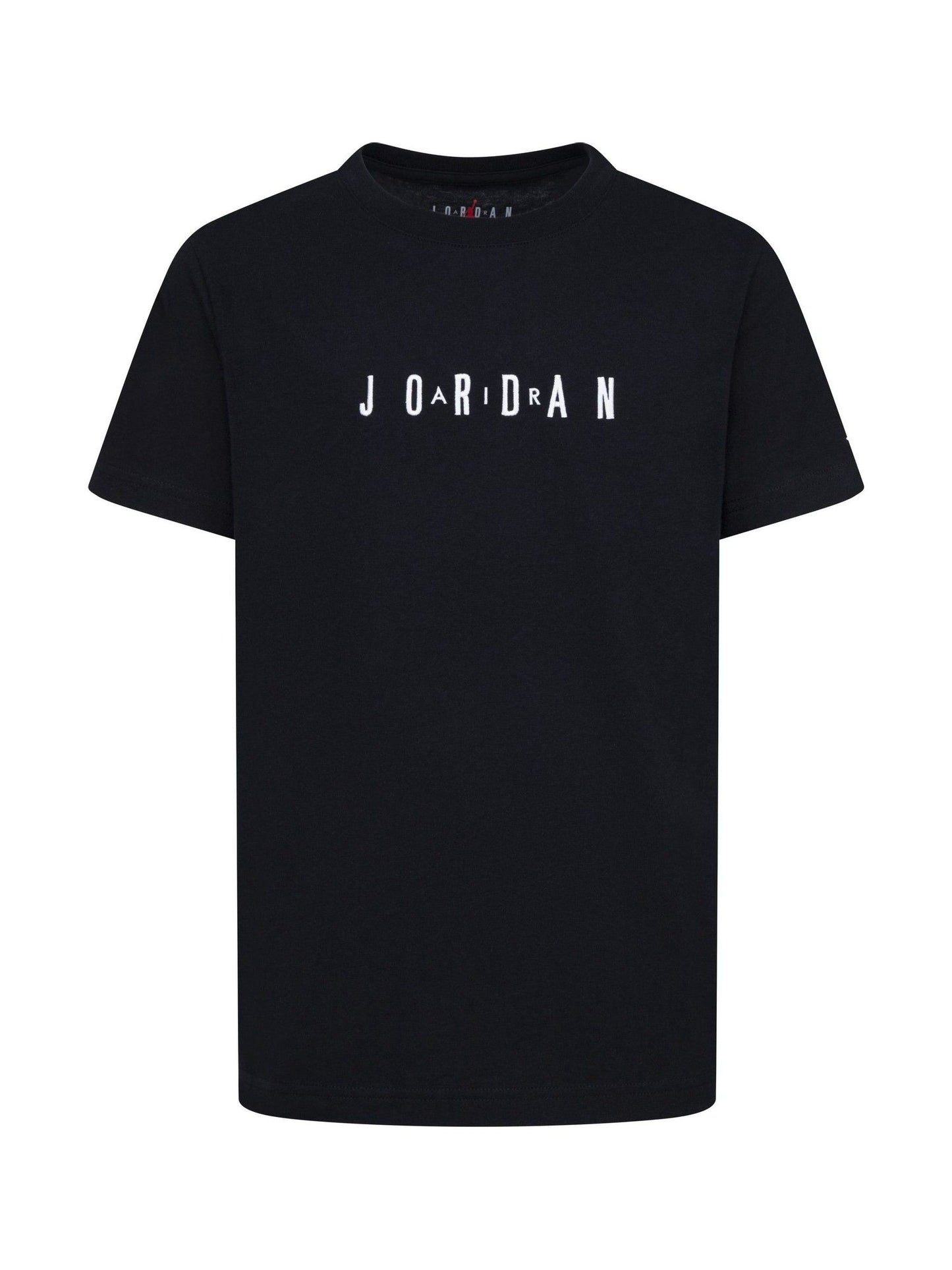 Dsiney Kidz - Jordan Black Michael Wordmark Embroidered Crew T-Shirt image 1