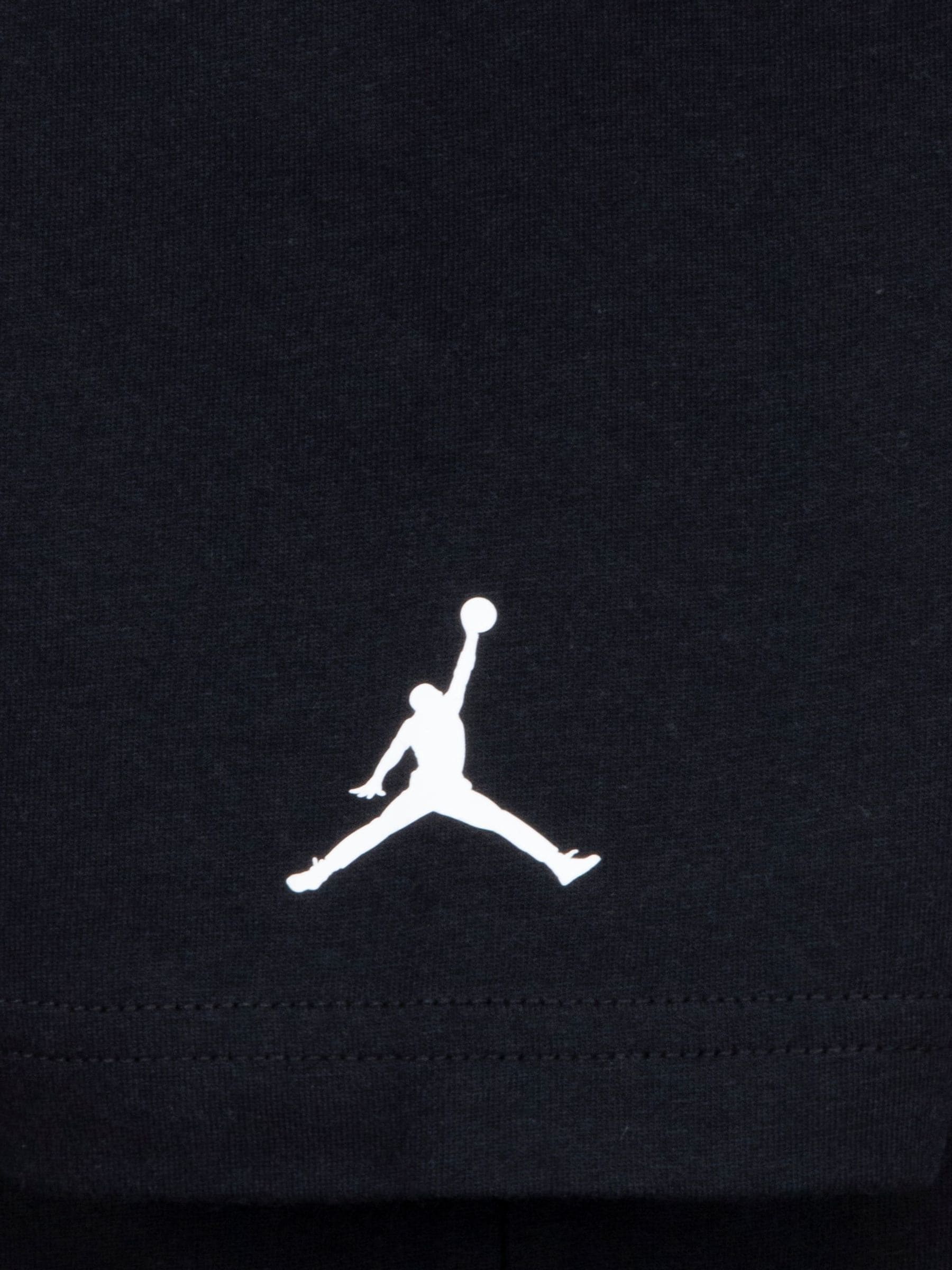 Dsiney Kidz - Jordan Black Michael Wordmark Embroidered Crew T-Shirt image 4