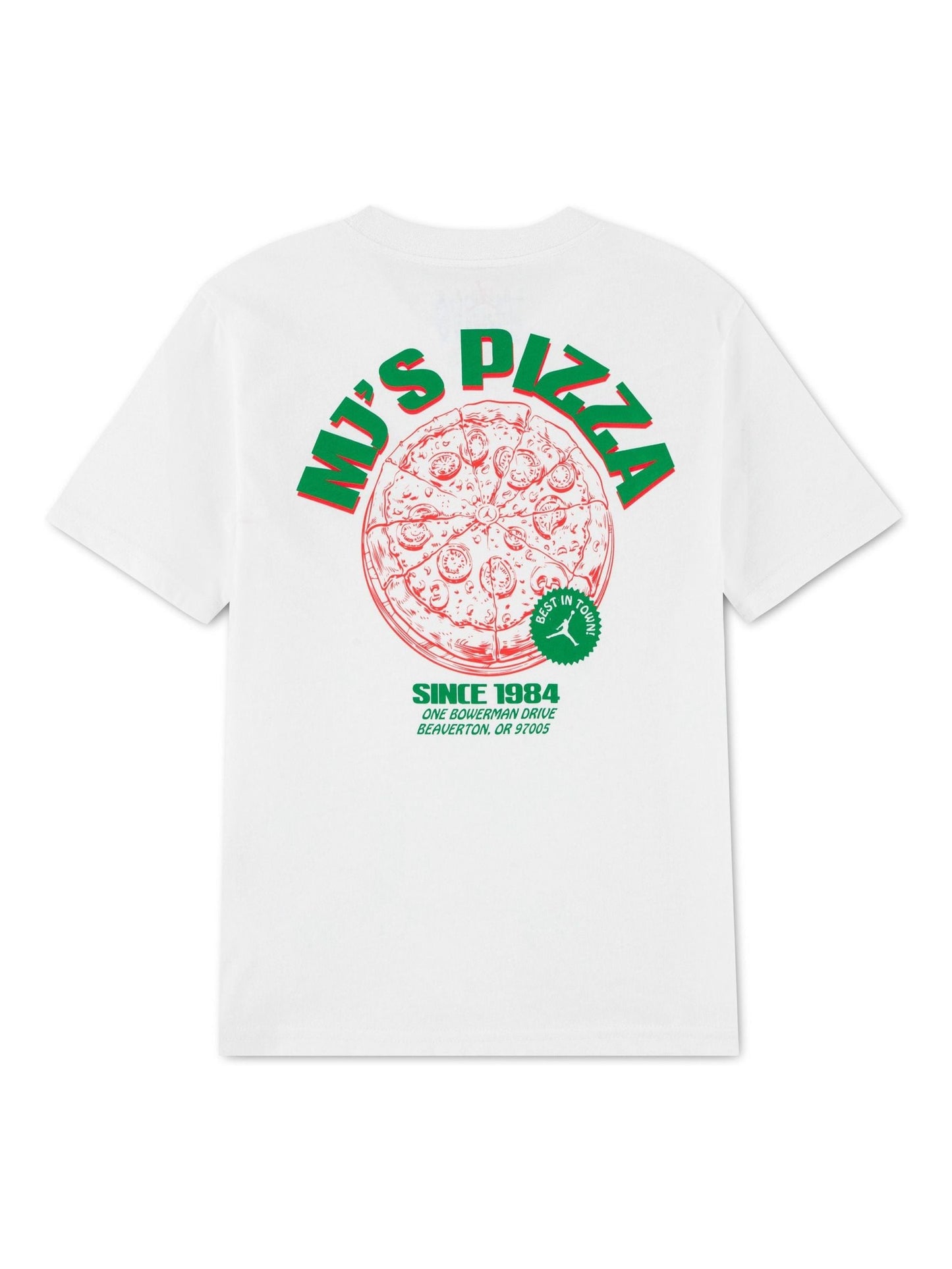 Dsiney Kidz - Jordan White Brand Pizza White T-Shirt image 2