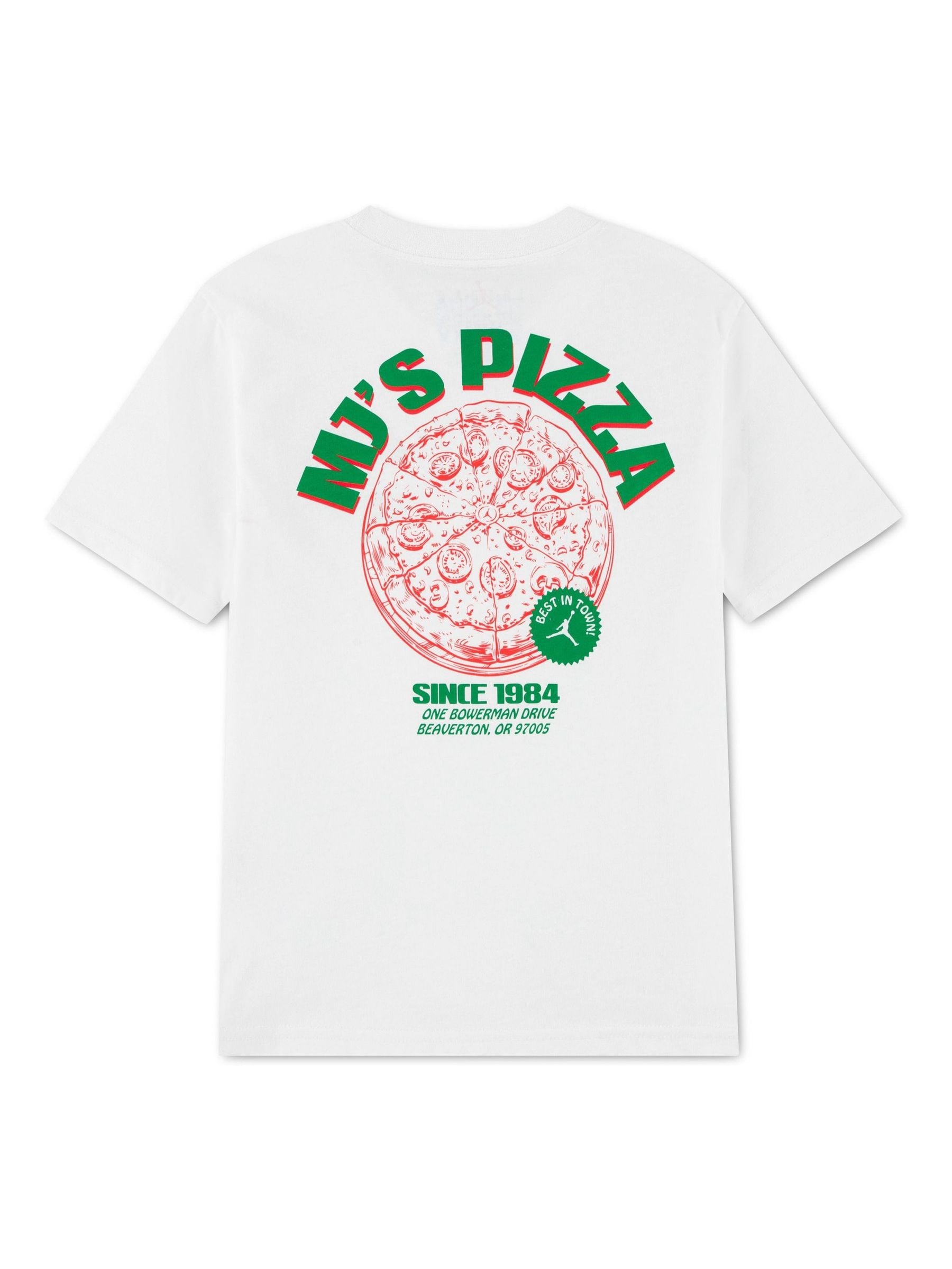 Dsiney Kidz - Jordan White Brand Pizza White T-Shirt image 2