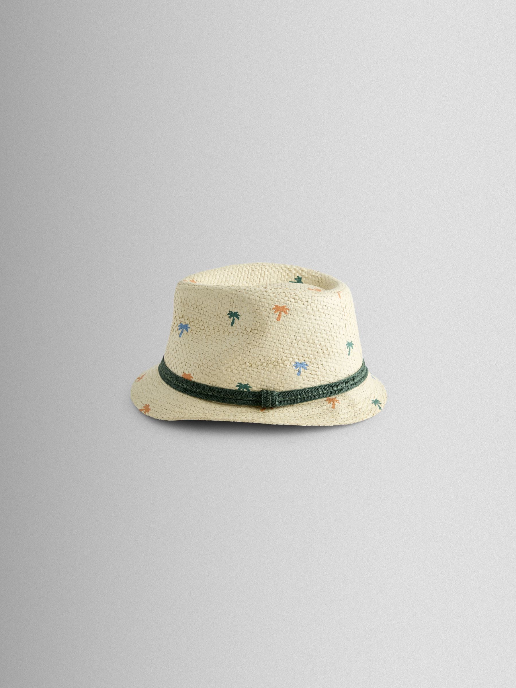 JoJo Maman Bébé Palm Tree Trilby Hat image 2