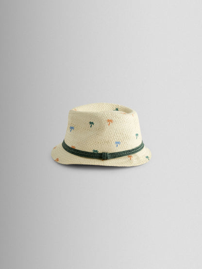 JoJo Maman Bébé Palm Tree Trilby Hat image 2