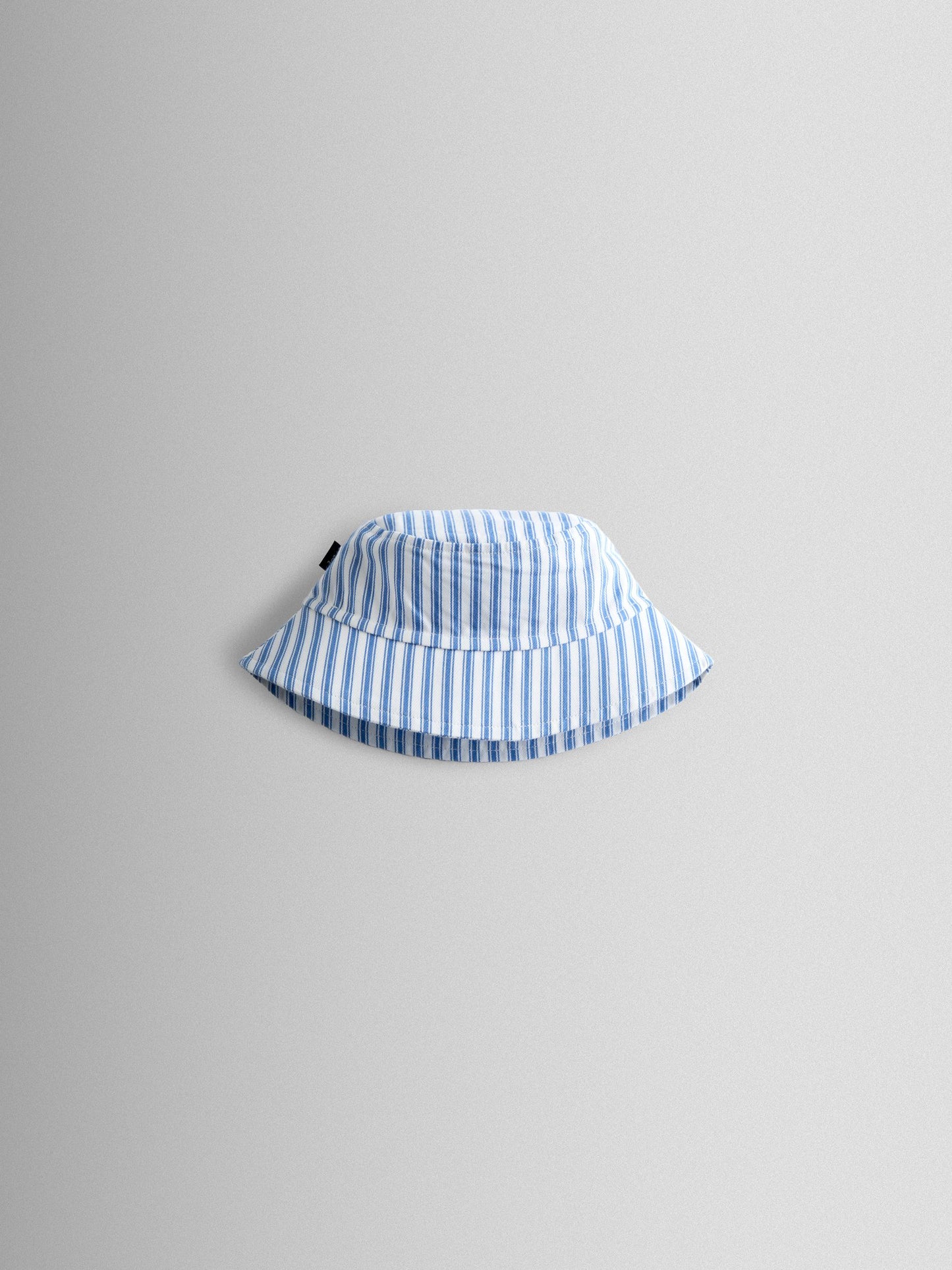 JoJo Maman Bébé Navy Stripe Bucket Hat image 1