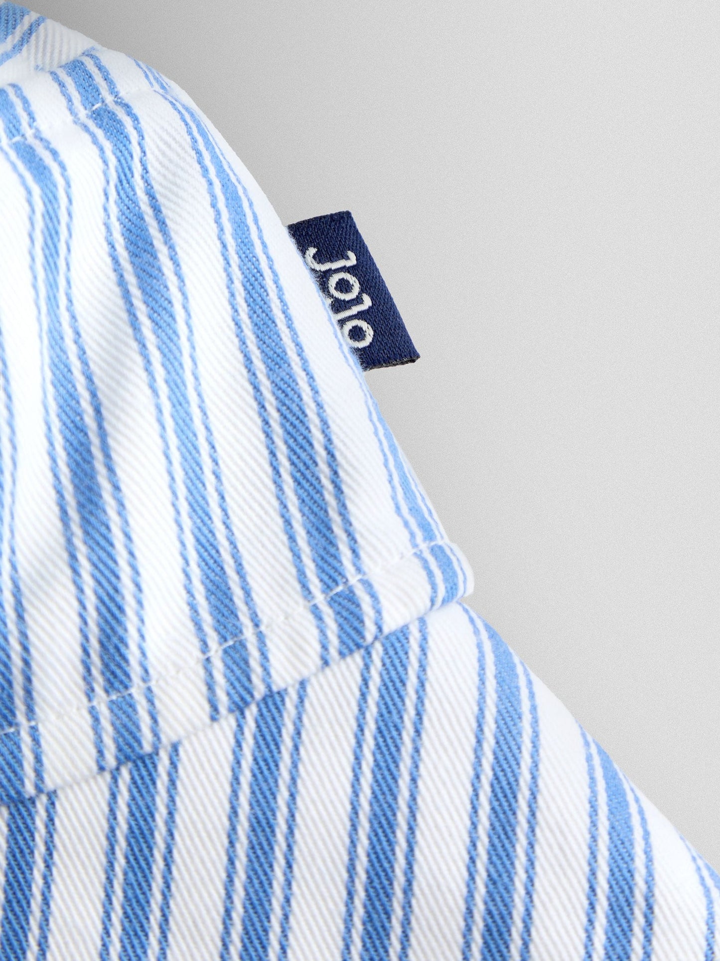 JoJo Maman Bébé Navy Stripe Bucket Hat image 3