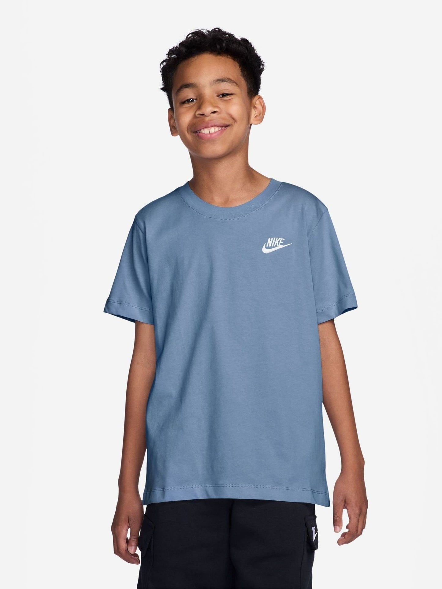 Dsiney Kidz - Nike Work Blue Short Sleeve Club T-Shirt image 1
