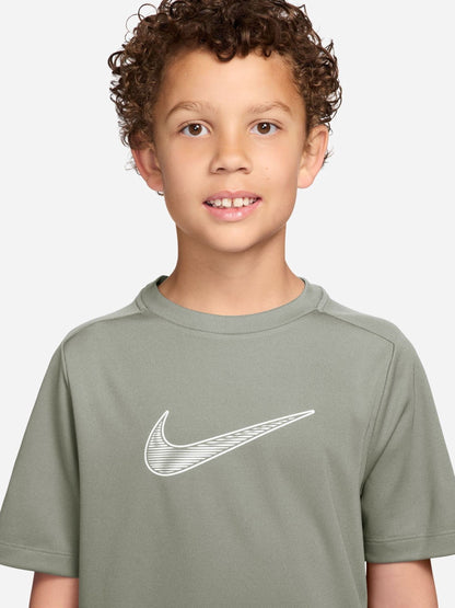 Dsiney Kidz - Nike Spruce Fog Grey Multi Dri-FIT T-Shirt image 3