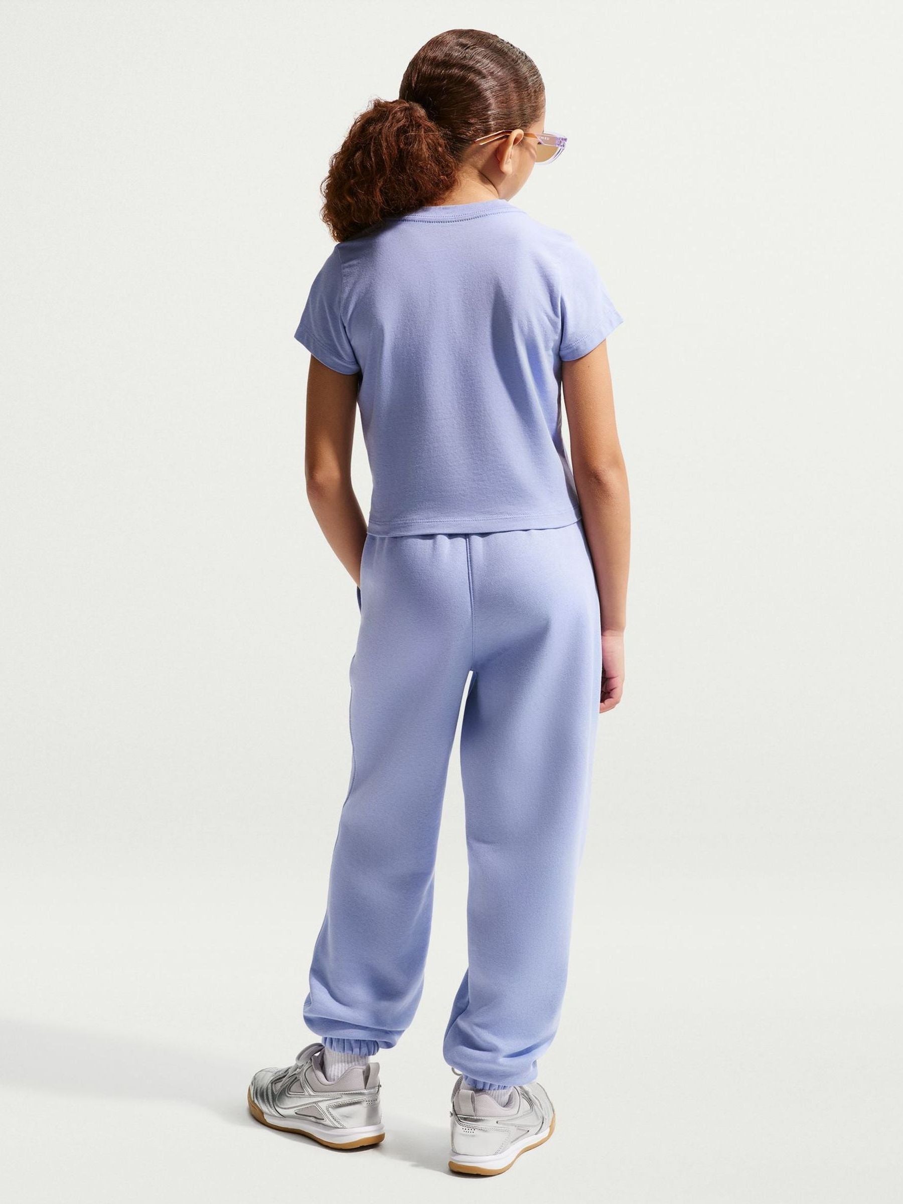 Dsiney Kidz - Nike Purple Cropped T-Shirt image 4