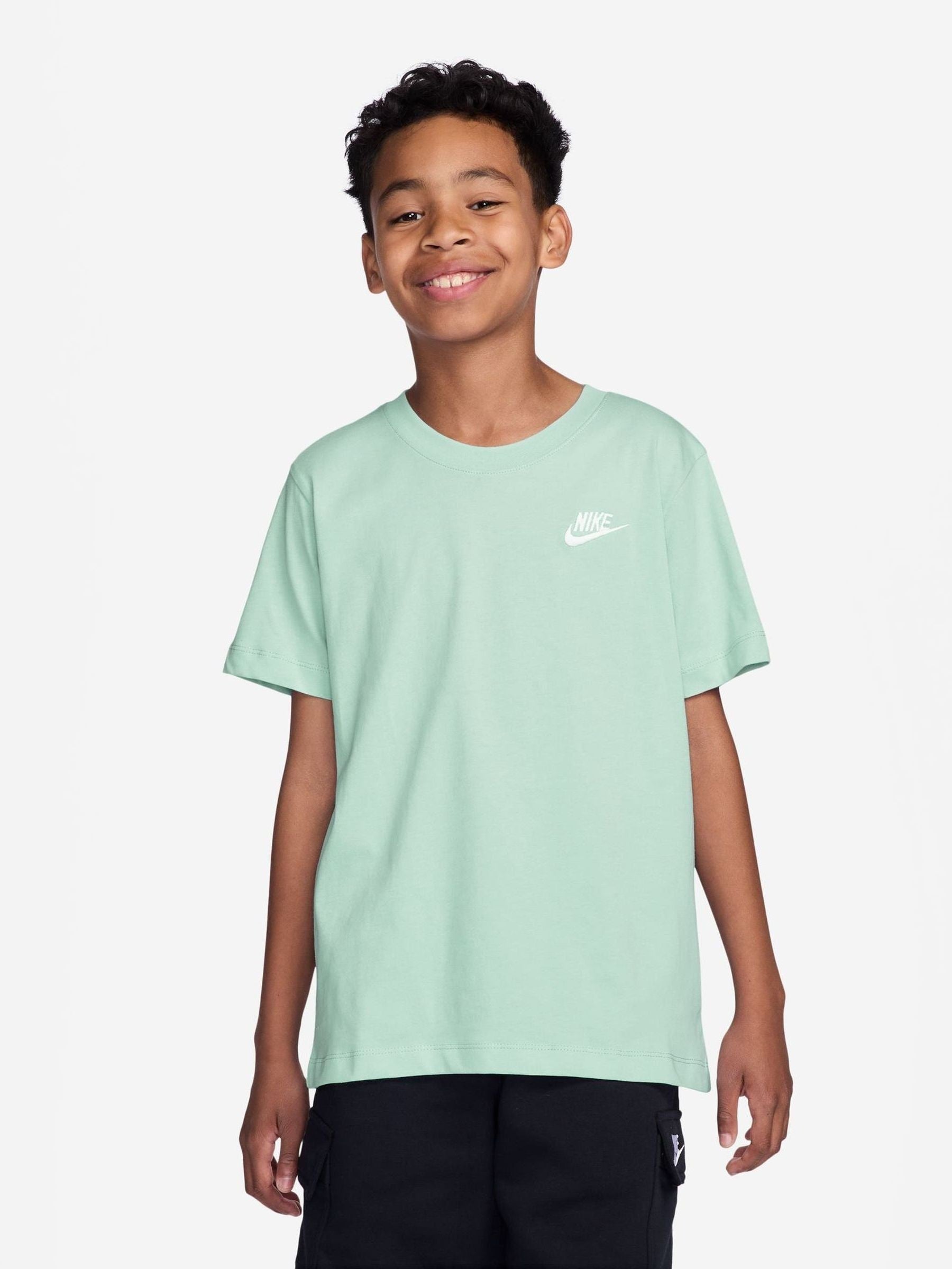Dsiney Kidz - Nike Barely Green Short Sleeve Club T-Shirt image 1
