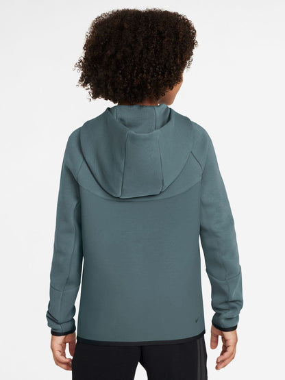 Dsiney Kidz - Nike Mineral Slate Tech Fleece Zip Through Hoodie image 2