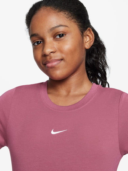 Dsiney Kidz - Nike Peony Pink Cropped T-Shirt image 3